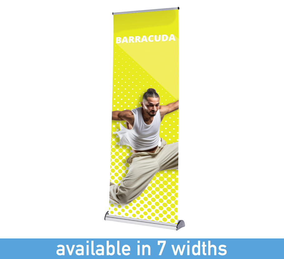 Barracuda banner stand