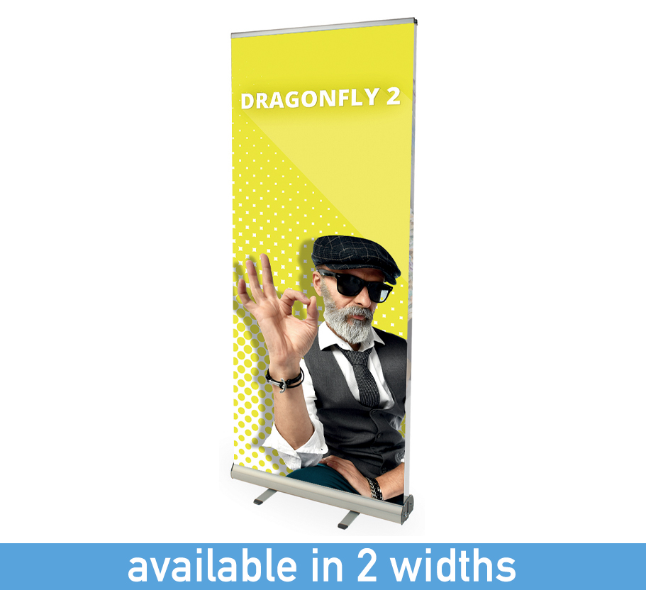 Dragonfly 2 Double Sided Roller Banner Stand