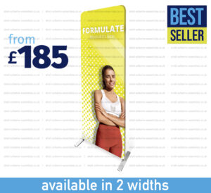 Formulate Monolith Eco Fabric Graphic Banner Stand Display Wall