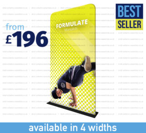 Formulate Monolith Fabric Graphic Display Wall