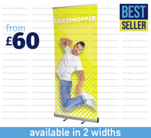 Grasshopper Roller Banner Stand