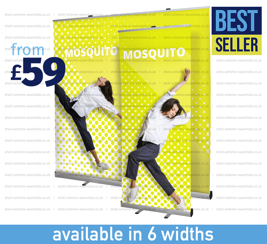 Mosquito Roller Banner Stand