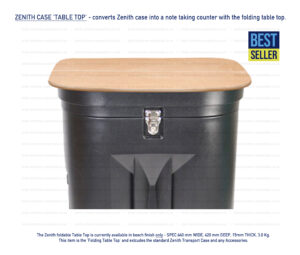 Zenith Popup Case Table Top
