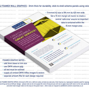 A2 Foamex Shell Scheme Graphics