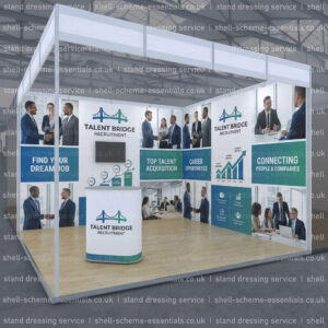 Shell Scheme Stand Branding Service