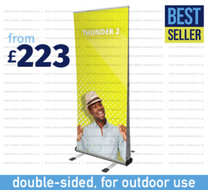 Thunder 2 Outdoor Roller Banner Stand