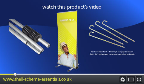 Thunder 2 Banner Stand Video